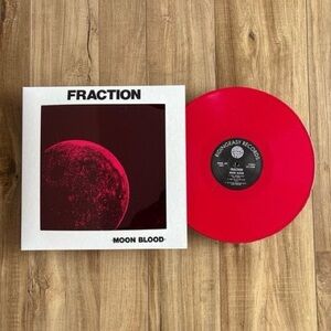 Fraction - Moon Blood Noble Exclusive Records Red Vinyl LP Limited/1k